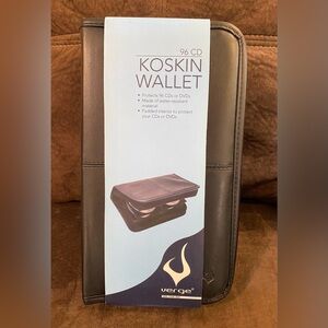 Koskin 96 CD Wallet - Black